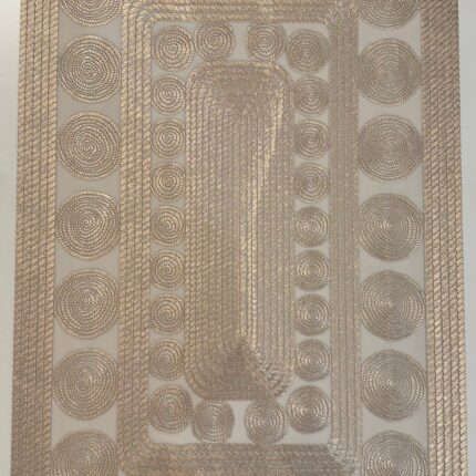 Golden Filigree Table Mat – A Statement of Subtle Luxury