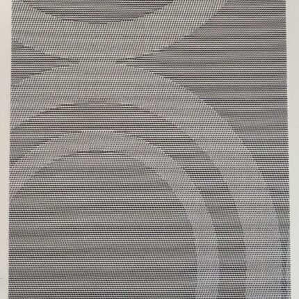 Sophisticated Wave-Design Table Mat That Elevates Dining Style While Protecting Your Table