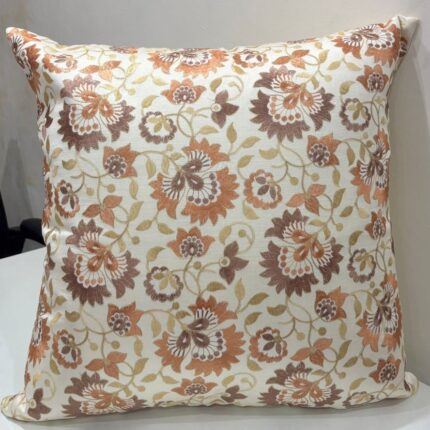 Luxury Floral Jacquard Cushion Cover – Timeless Elegance for Your Living Space