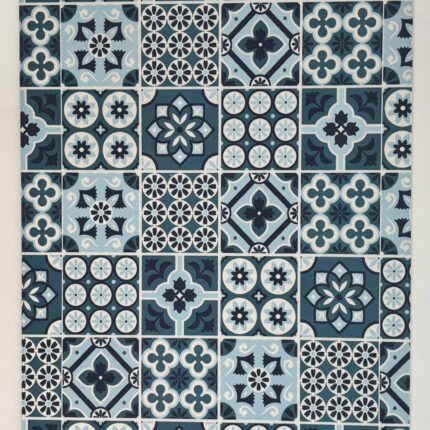 Elegant Mosaic Tile-Inspired Silicone Table Mat for Stylish Dining