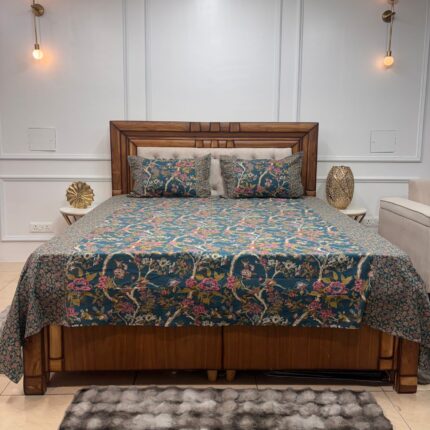 Woven Magic: The Complete Ajrakh Enchanted Forest Set 🌿✨)