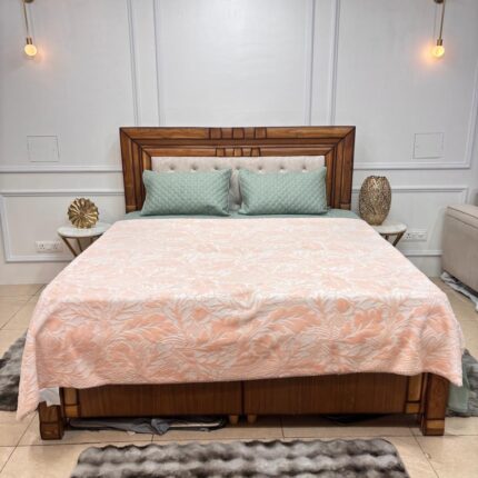 ✨ Luxury Embossed AC Blanket – Elegance in Every Thread