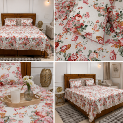 Heritage Floral Elegance Premium Bedsheet Collection