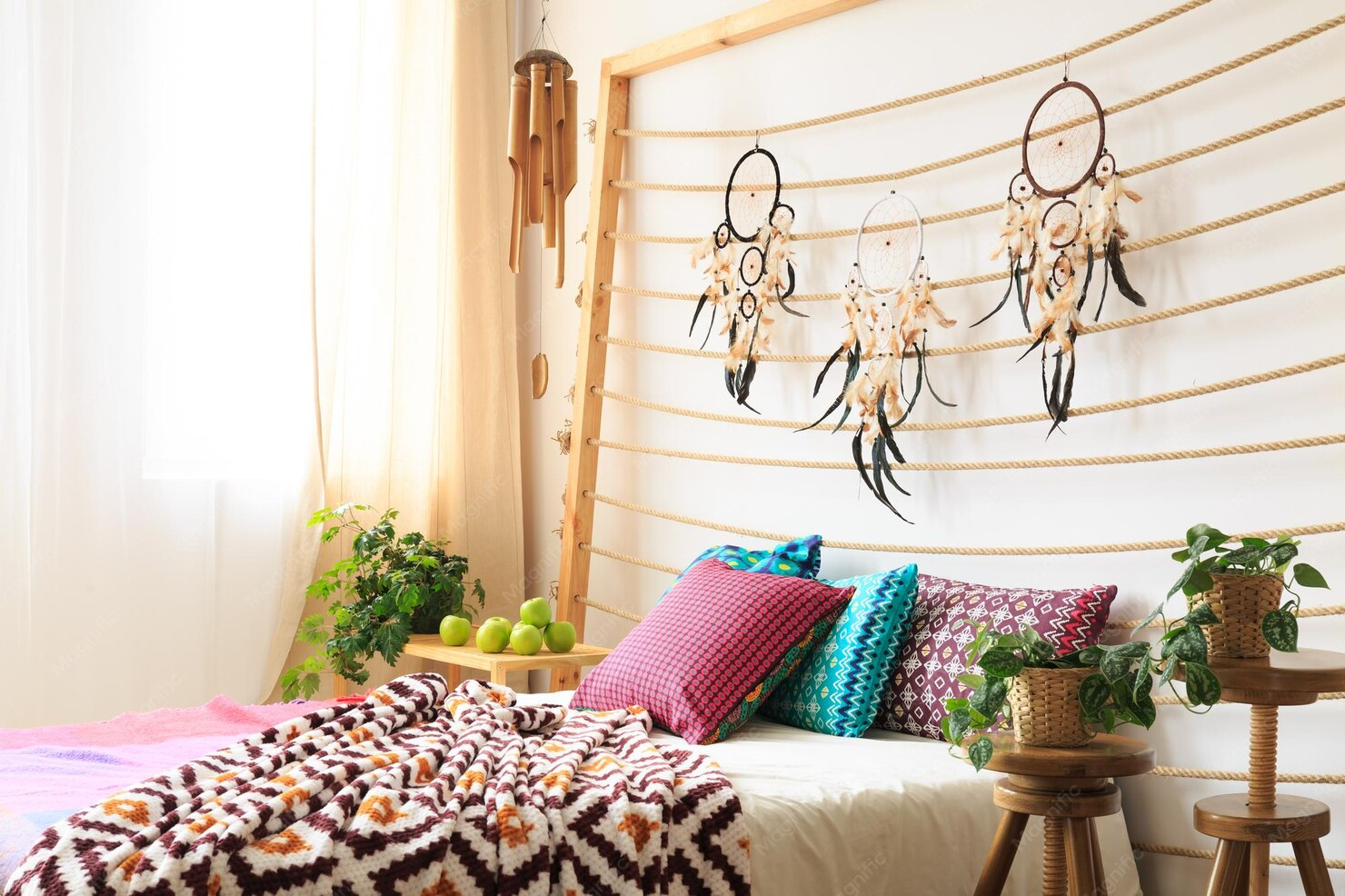 Colorful cushion collection
