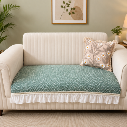 Ultra Soft Textured Sofa Seat Cover – Elegant Comfort for Every Home