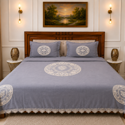 Royal Embroidered Comforter Set – Timeless Elegance in Every Detail