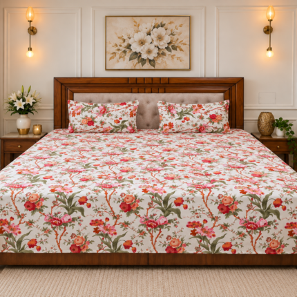 Floral Elegance for Your Bedroom