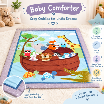 BABY COMFORTER – CUTE ADVENTURE COLLECTION