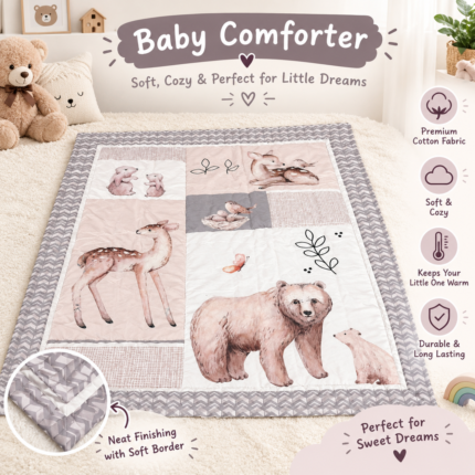 BABY COMFORTER – WOODLAND DREAMS