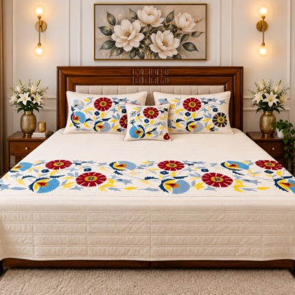 BRIGHT FLORALS FOR A BEAUTIFUL BEDROOM